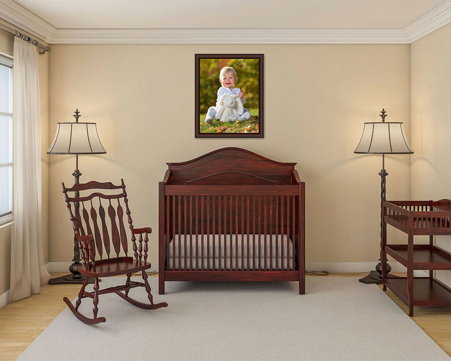 Sample Nursey with Wall Art