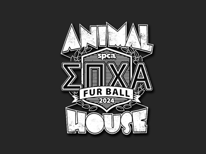 SPCA Cincinnati Fur Ball Logo